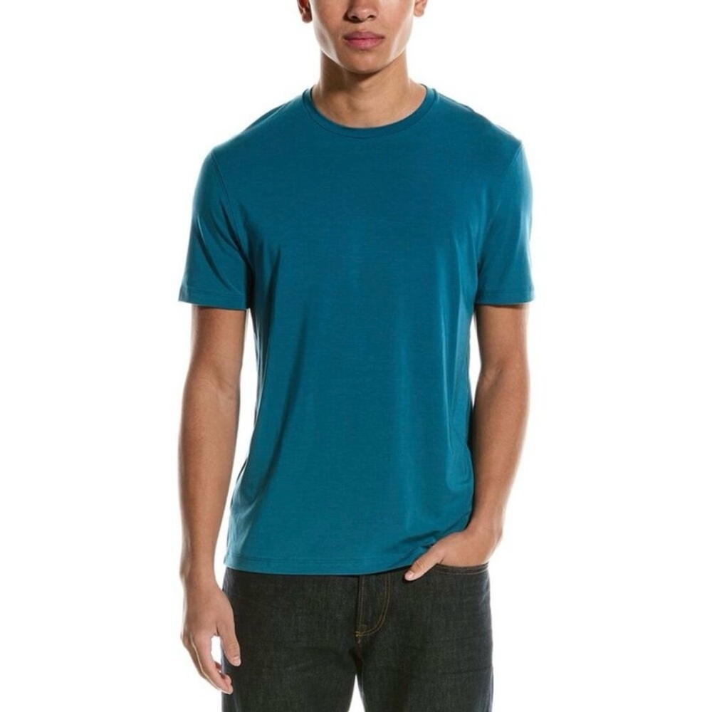 THEORY Dorian turquoise tee shirt Medium